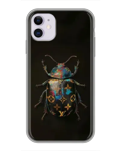 Чохол для iPhone 11 з картинкою «LV — мармуровий принт»
