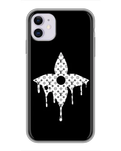 Чохол для iPhone 11 з картинкою «Квіткова монограма»