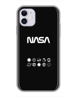 Чохол для iPhone 11 з картинкою «NASA — технічний принт»