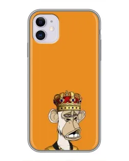 Чохол для iPhone 11 з картинкою «Золота мавпа Bored Ape» Чохол для iPhone 11 з картинкою «Золота мавпа Bored Ape»