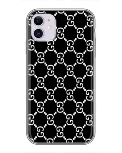 Чохол для iPhone 11 з картинкою «Gucci — сітчастий паттерн»