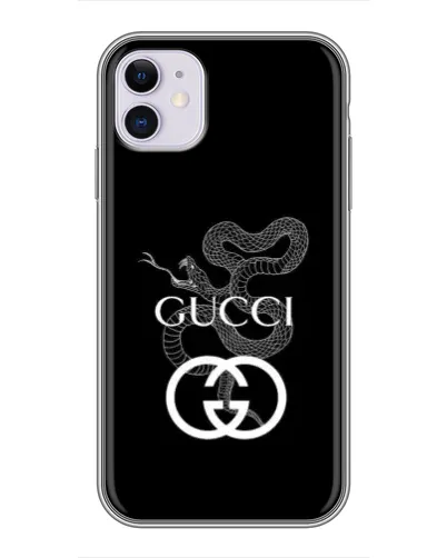Чохол для iPhone 11 з картинкою «Gucci — срібна змія» Чохол для iPhone 11 з картинкою «Gucci — срібна змія»