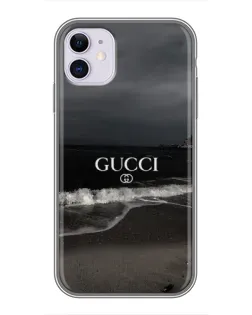 Чохол для iPhone 11 з картинкою «Gucci — морський прибій»