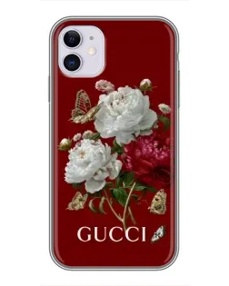 Чохол для iPhone 11 з картинкою «Gucci — сад»
