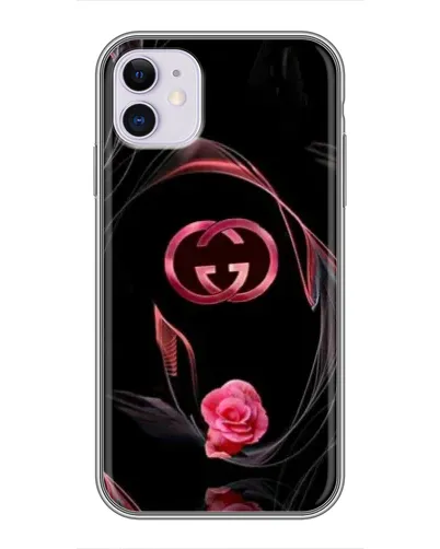 Чохол для iPhone 11 з картинкою «Gucci — неонова троянда» Чохол для iPhone 11 з картинкою «Gucci — неонова троянда»