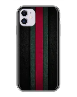 Чохол для iPhone 11 з картинкою «Gucci — неонова лінія»