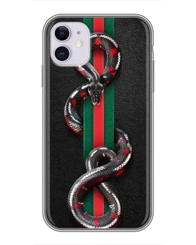 Чохол для iPhone 11 з картинкою «Gucci — змія на смузі» Чохол для iPhone 11 з картинкою «Gucci — змія на смузі»