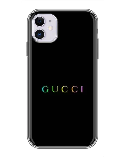 Чохол для iPhone 11 з картинкою «Gucci — неоновий мінімалізм» Чохол для iPhone 11 з картинкою «Gucci — неоновий мінімалізм»