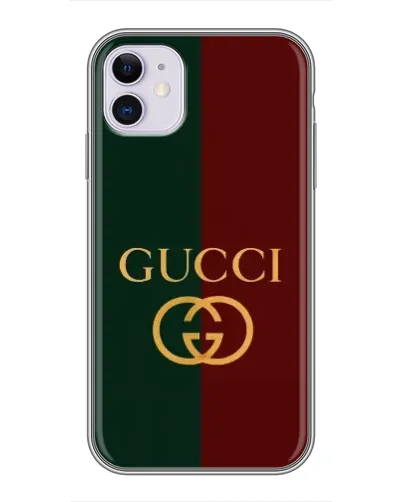 Чохол для iPhone 11 з картинкою «Gucci — темно-зелений градієнт» Чохол для iPhone 11 з картинкою «Gucci — темно-зелений градієнт»