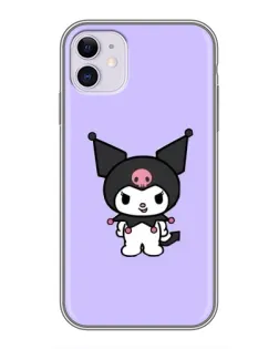 Чехол для iPhone 11 с картинкой «Kuromi — нежный фиолетовый» Чехол для iPhone 11 с картинкой «Kuromi — нежный фиолетовый»