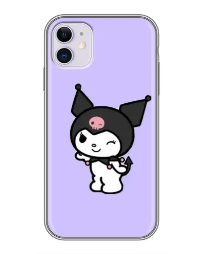 Чохол для iPhone 11 з картинкою «Класична Kuromi»