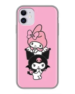 Чехол для iPhone 11 с картинкой «Трио My Melody и Kuromi» Чехол для iPhone 11 с картинкой «Трио My Melody и Kuromi»