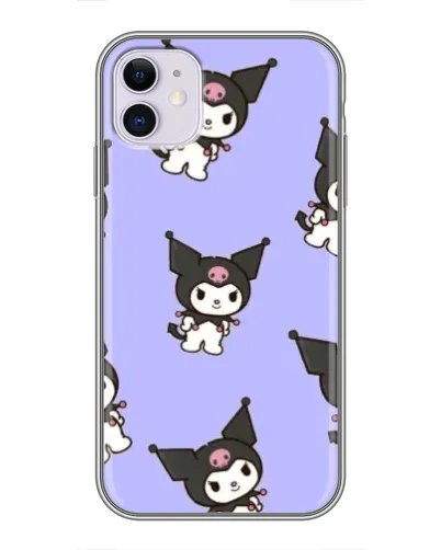 Чохол для iPhone 11 з картинкою «Паттерн з Kuromi»