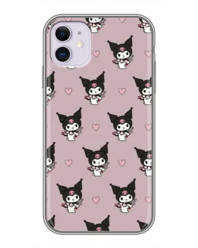 Чохол для iPhone 11 з картинкою «Kuromi — нічний сон»
