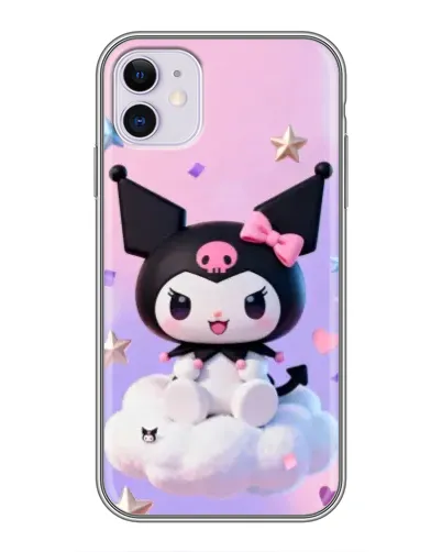 Чохол для iPhone 11 з картинкою «Рок-зірка Kuromi»