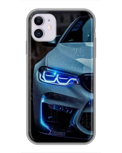 Чохол для iPhone 11 з картинкою «Погляд BMW з синіми фарами» Чохол для iPhone 11 з картинкою «Погляд BMW з синіми фарами»