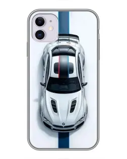 Чохол для iPhone 11 з картинкою «Вид зверху — BMW M»