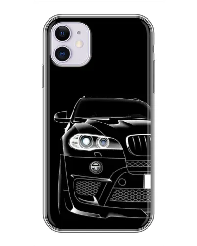 Чохол для iPhone 11 з картинкою «Темний силует BMW» Чохол для iPhone 11 з картинкою «Темний силует BMW»
