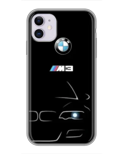 Чохол для iPhone 11 з картинкою «Мінімалістичний принт BMW M3» Чохол для iPhone 11 з картинкою «Мінімалістичний принт BMW M3»