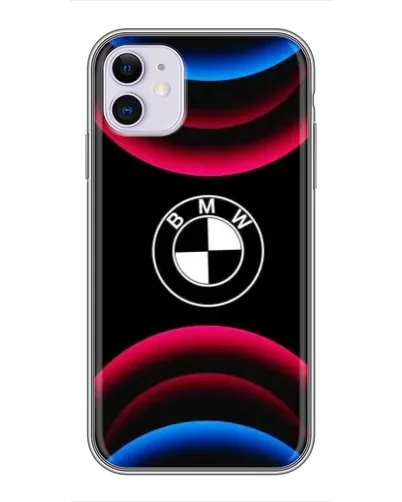 Чохол для iPhone 11 з картинкою «Логотип BMW та неонові дуги» Чохол для iPhone 11 з картинкою «Логотип BMW та неонові дуги»
