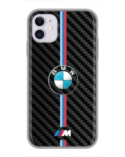 Чохол для iPhone 11 з картинкою «Емблема BMW та карбон» Чохол для iPhone 11 з картинкою «Емблема BMW та карбон»