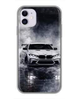 Чохол для iPhone 11 з картинкою «BMW крізь туман»