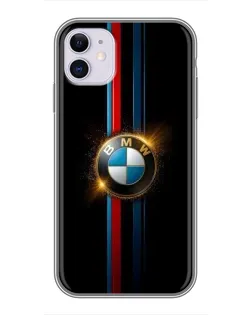 Чохол для iPhone 11 з картинкою «BMW M-Power неон»