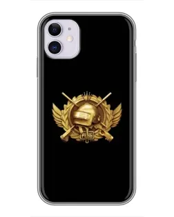 Чохол для iPhone 11 з картинкою «PUBG — помаранчевий градієнт»
