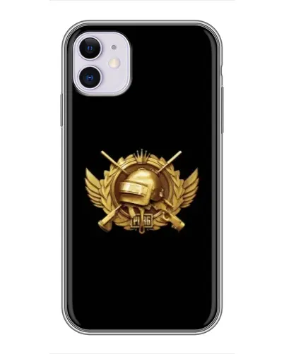 Чохол для iPhone 11 з картинкою «PUBG — помаранчевий градієнт»
