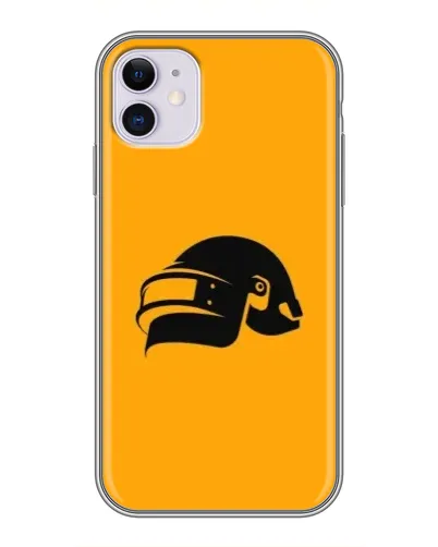 Чохол для iPhone 11 з картинкою «PUBG — золотий шолом»