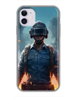 Чохол для iPhone 11 з картинкою «PUBG — реалістичний герой»