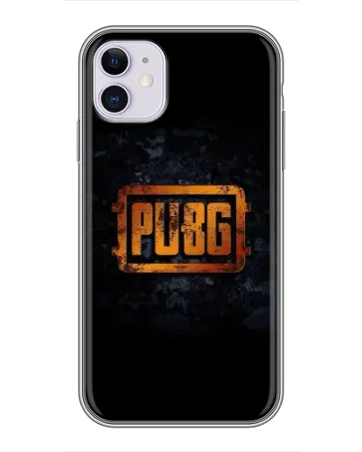Чохол для iPhone 11 з картинкою «PUBG — золотий логотип»