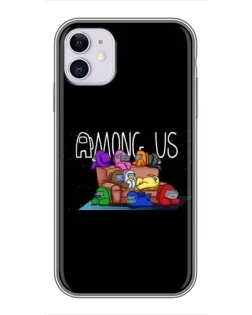 Чохол для iPhone 11 з картинкою «Логотип Among Us» Чохол для iPhone 11 з картинкою «Логотип Among Us»