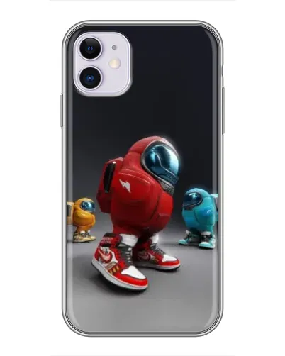 Чохол для iPhone 11 з картинкою «Among Us — 3D стиль»