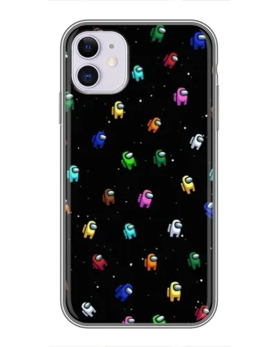 Чохол для iPhone 11 з картинкою «Екіпаж Among Us»