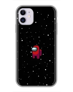 Чохол для iPhone 11 з картинкою «Червоний Among Us»
