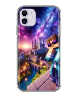 Чохол для iPhone 11 з картинкою «Стів та космос»