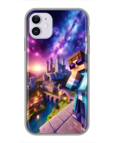 Чохол для iPhone 11 з картинкою «Стів та космос»