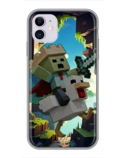 Чохол для iPhone 11 з картинкою «Стів та гусь»