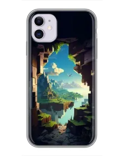 Чохол для iPhone 11 з картинкою «Вид з печери»