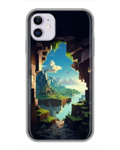 Чохол для iPhone 11 з картинкою «Вид з печери»