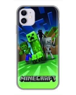 Чохол для iPhone 11 з картинкою «Команда героїв гри»