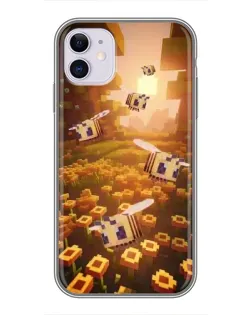 Чохол для iPhone 11 з картинкою «Поле соняшників»