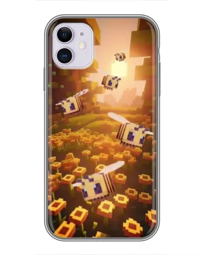 Чохол для iPhone 11 з картинкою «Поле соняшників»