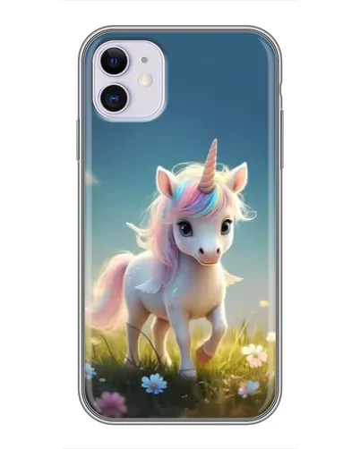 Чохол для iPhone 11 з картинкою «Єдиноріг на галявині» Чохол для iPhone 11 з картинкою «Єдиноріг на галявині»