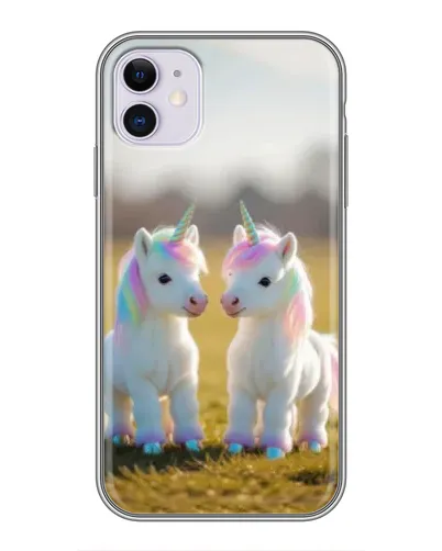 Чохол для iPhone 11 з картинкою «Пара єдинорогів» Чохол для iPhone 11 з картинкою «Пара єдинорогів»