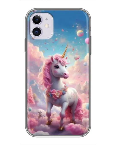 Чохол для iPhone 11 з картинкою «Єдиноріг серед хмар» Чохол для iPhone 11 з картинкою «Єдиноріг серед хмар»