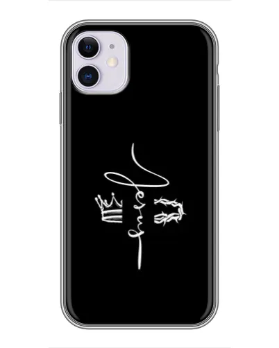 Чехол для iPhone 11 с картинкой «Король Славы Jesus»