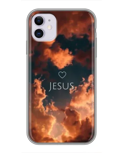 Чехол для iPhone 11 с картинкой «Сияние Имени Jesus»