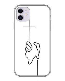 Чехол для iPhone 11 с картинкой «Рука держит» Чехол для iPhone 11 с картинкой «Рука держит»